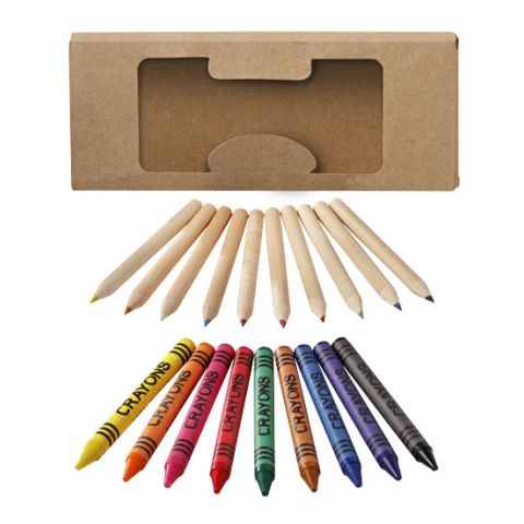 Pencil &amp; Crayon Set 