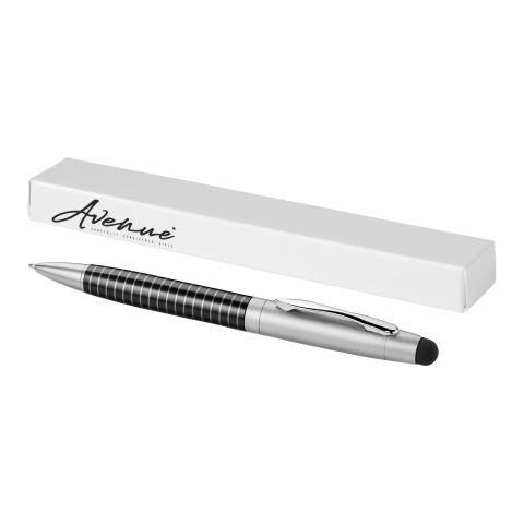 Averell Stylus Ballpoint Pen Black - Silver | Without Branding