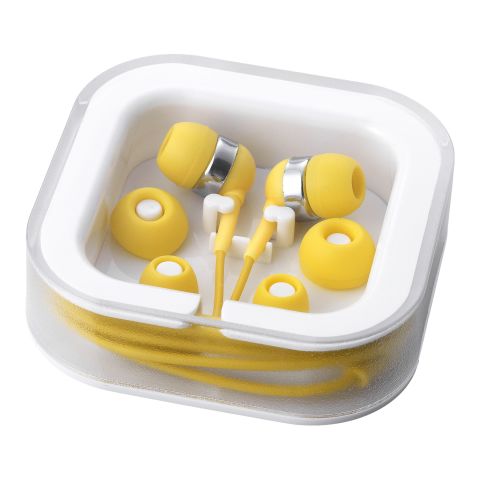 Sargas Earbuds Yellow | 2 Colour Pad Print
