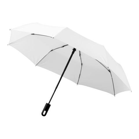 21.5&quot; Traveller 3-Section Umbrella  White | Without Branding