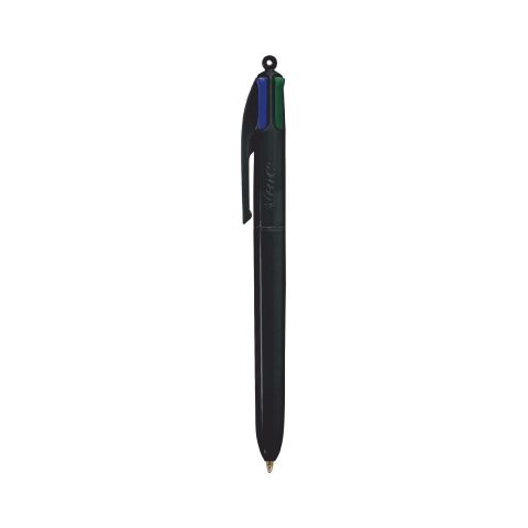 BIC 4 Colours Ball pen Black | Without Branding