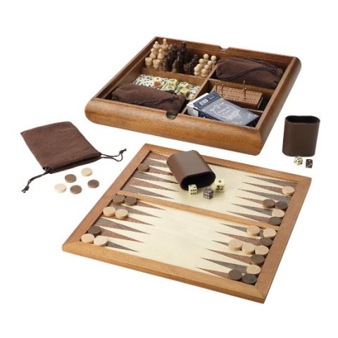 Tower 6-In-1 Game  Brown | Without Branding