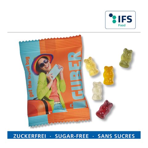 Sugar-free fruit gum bears 4C Digital Print