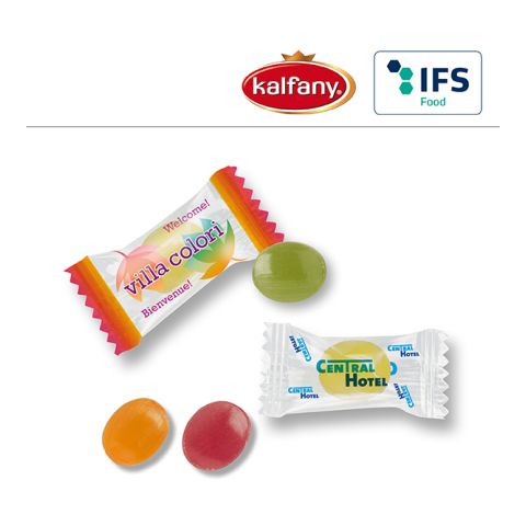 Mini specialty candies in Flow Pack 2C Digital Print