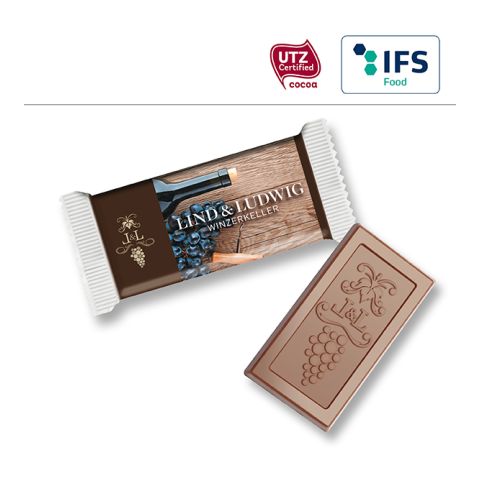 MAXI customised chocolate bar 1C Digital Print