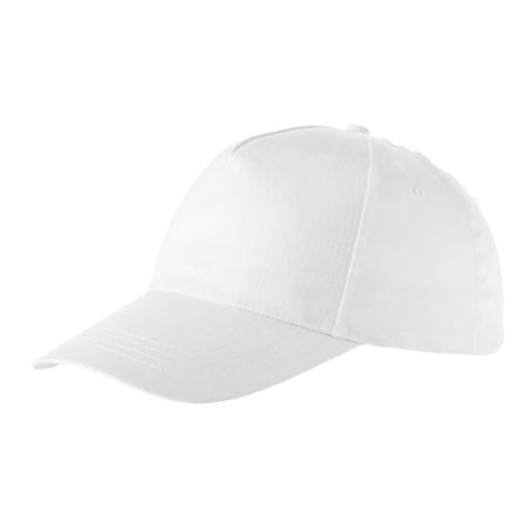 Memphis 5 Panel Cap White | Without Branding