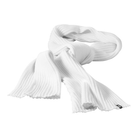 Broach Scarf White | Without Branding