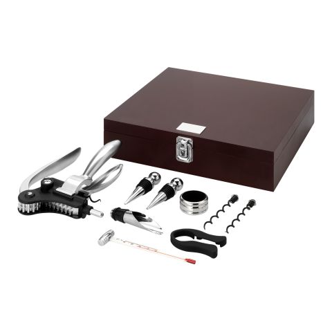 Executive 9-Piece Wine Set Brown | Without Branding