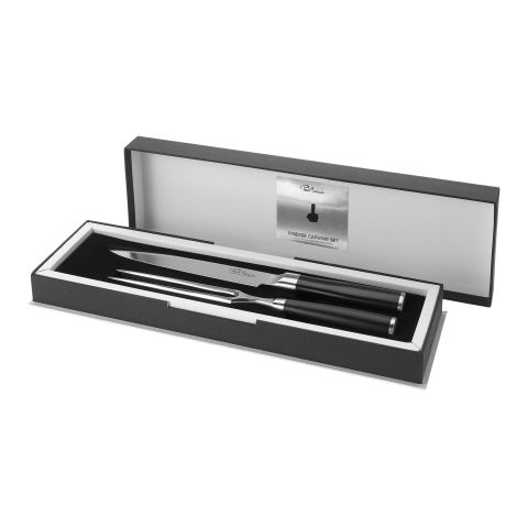 Finesse Carving Set Black - Silver | Without Branding