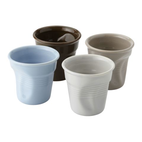 Milano 4-piece ceramic espresso cup set