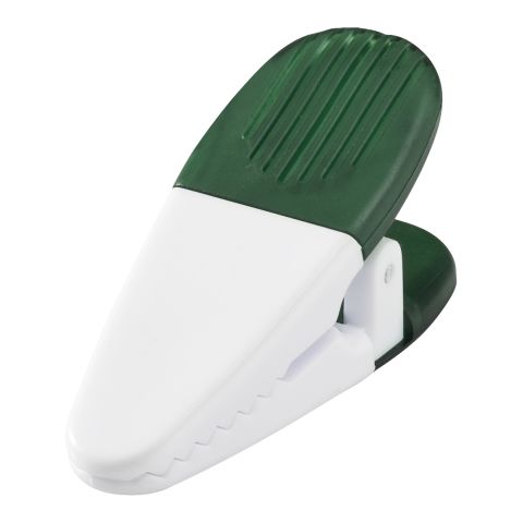 Holdz Magnetic Memo Holder &amp; Clip  Green - White | Without Branding