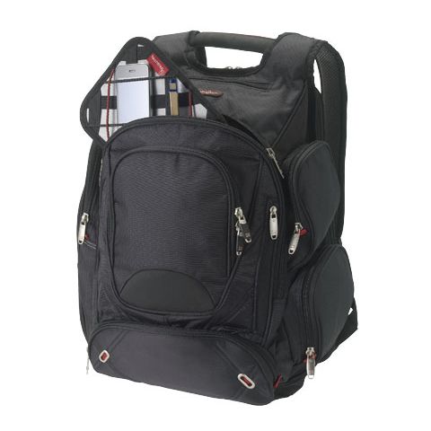 Proton Checkpoint-Friendly 17&quot; Computer Backpack Black | Without Branding