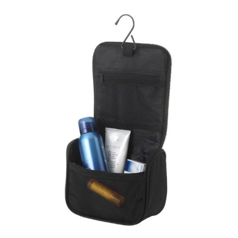 Suite compact toiletry bag with hook