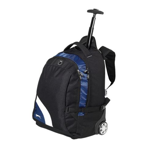 Wembley Trolley Backpack Medium Blue - Black | Without Branding