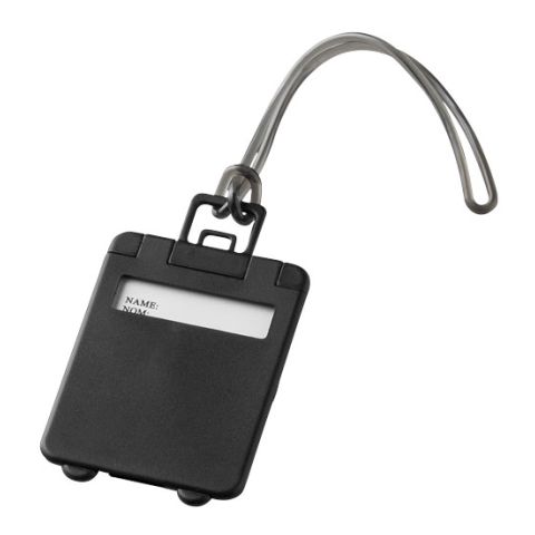 Taggy Luggage Tag Black | Without Branding