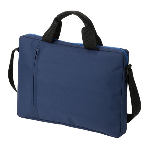 Tulsa 14&quot; Laptop Conference Bag Navy Blue - Royal Blue | Without Branding