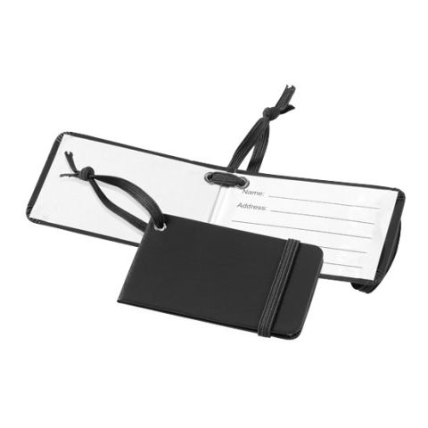 Tripz Luggage Tag Black | 4 - Colour Pad Print