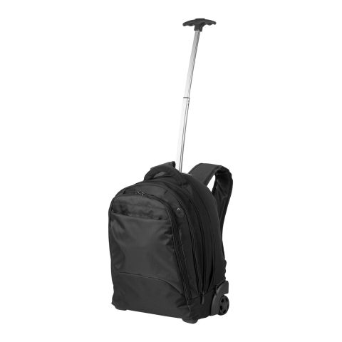 17&quot; Laptop Rolling Backpack Black | Without Branding