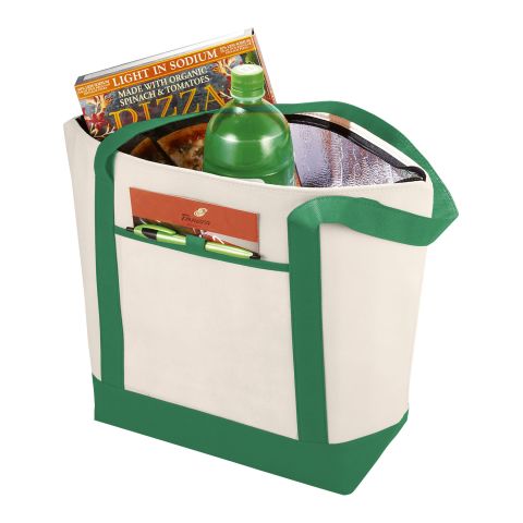 Lighthouse Cooler Tote Green | Without Branding