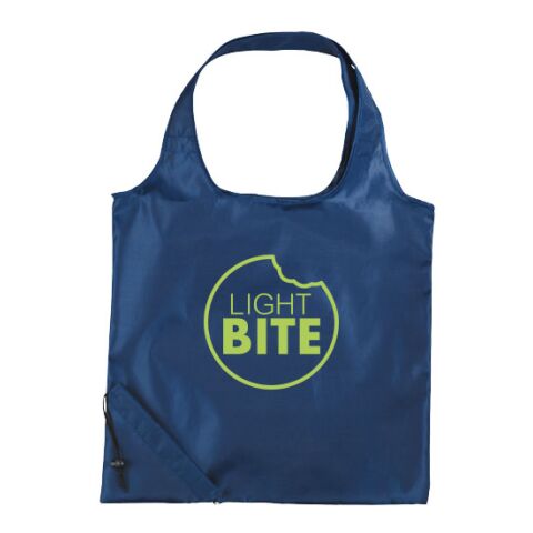 The Bungalow Foldaway Shopper Tote Navy Blue | 3 - Colour Screen Print