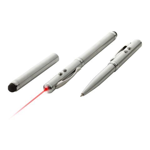 Sovereign Laser Stylus Ballpoint Pen Silver | Without Branding