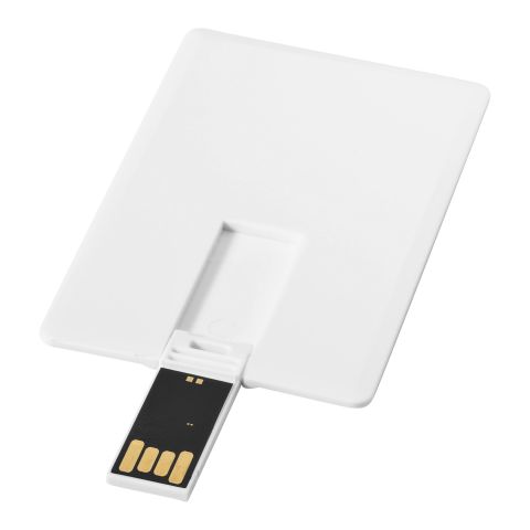 Slim Credit Card White | Without Branding | 2 GB