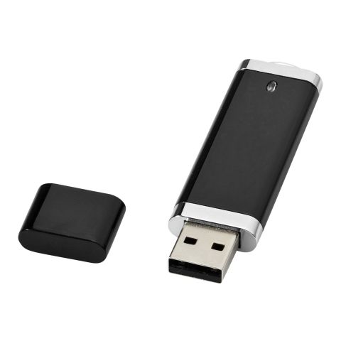 Flat USB Black | Without Branding | 2 GB