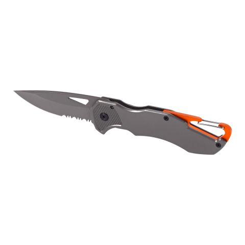 Deltaform knife with carabiner