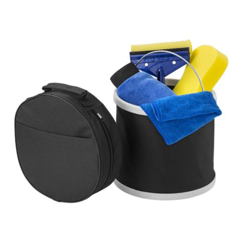 6-Piece Car Wash Kit Black | Without Branding