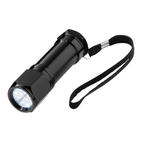 8 LED Torch Black | Without Branding