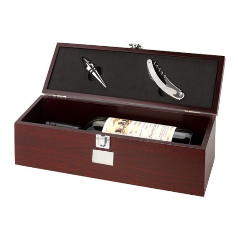 Executive 2-Piece Wine Box Brown | Without Branding