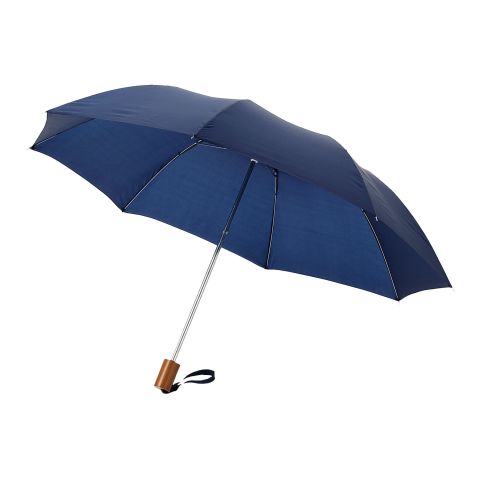 20&quot; 2-Section Umbrella Navy Blue | Without Branding