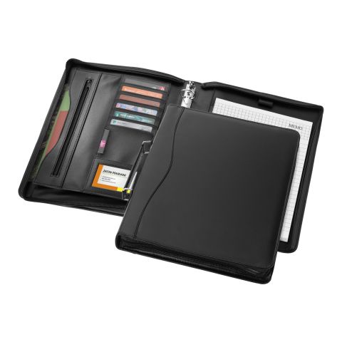 Ebony A4 Briefcase Portfolio Black | Without Branding