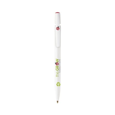 BIC Ecolutions Media Clic Ball pen Green | 1-Colour Screen Printing | Without Branding