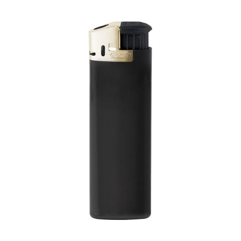 BIC J38 Gold Hood Lighter Black | Without Branding | Without Branding