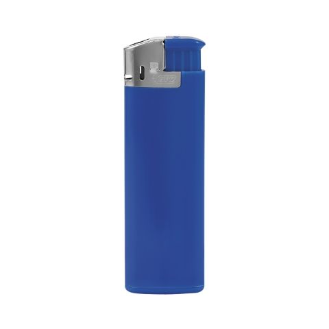 BIC J38 Chrome Hood Lighter Navy Blue | Without Branding | Without Branding