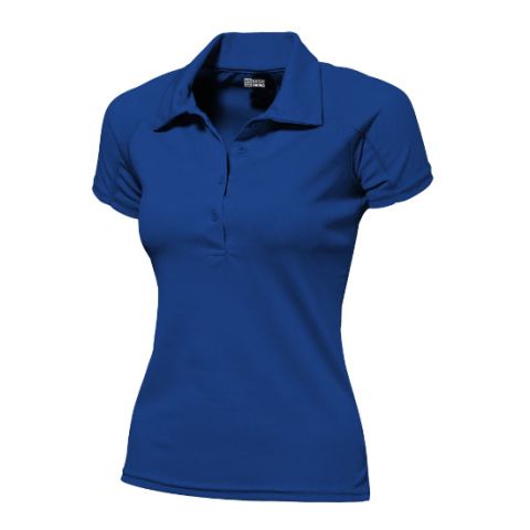 Striker Ladies&#039; Cool Fit Polo  Royal Blue | Without Branding