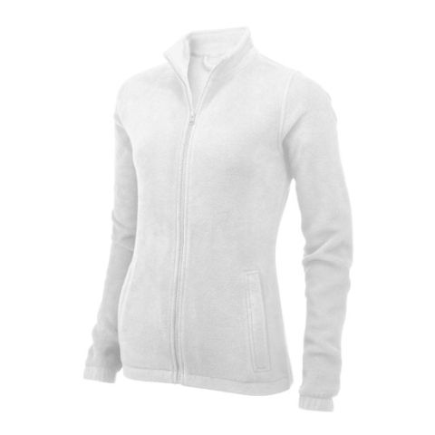Dakota Full Zip Fleece Ladies  White | Without Branding