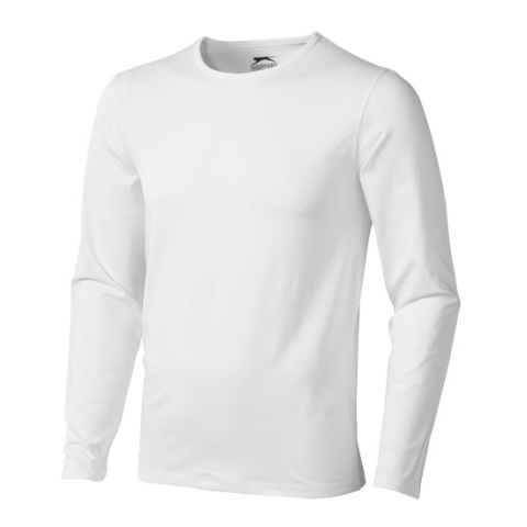 Curve Long Sleeve T-Shirt. White | Without Branding