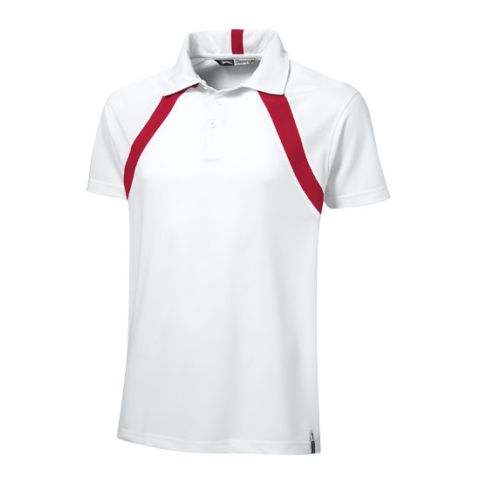 Lob Cool Fit Polo White - Red | Without Branding