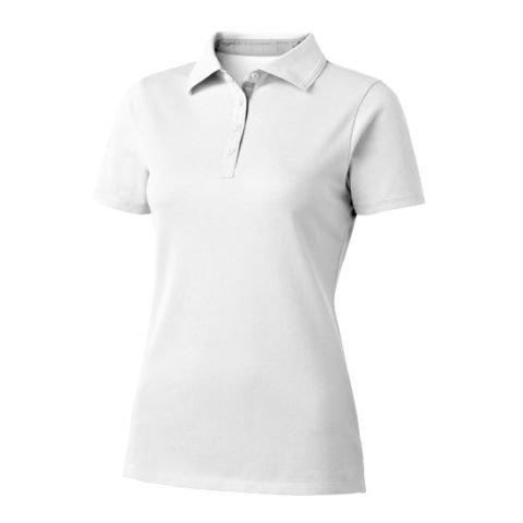 Hacker Ladies Polo. White | Without Branding