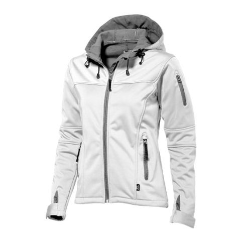 Match Ladies Soft Slight Jacket  White | Without Branding