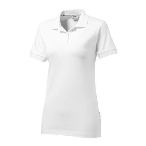 Forehand Short Sleeve Ladies Polo  White | Without Branding