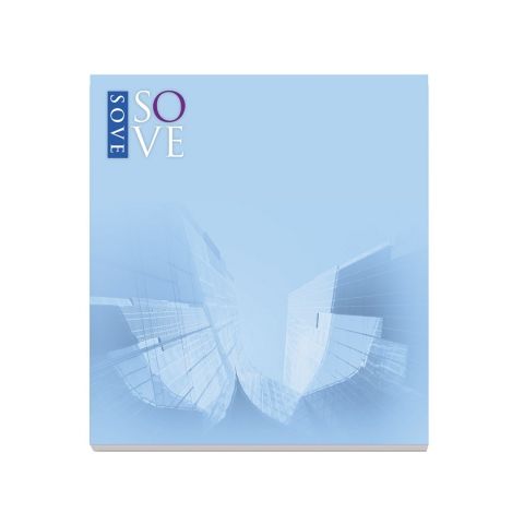 BIC 68 mm x 75 mm 100 Sheet Adhesive Notepads White | Without Branding