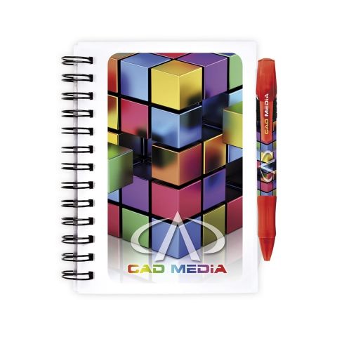 BIC Notebooks Plastic Cover britePix Small Transparent | Without Branding