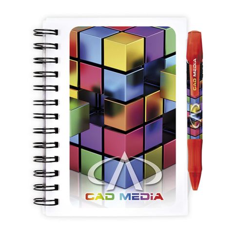 BIC Notebooks Plastic Cover britePix Large Transparent | Without Branding