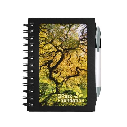 BIC Notebook Chipboard Cover britePix Small Black | Without Branding