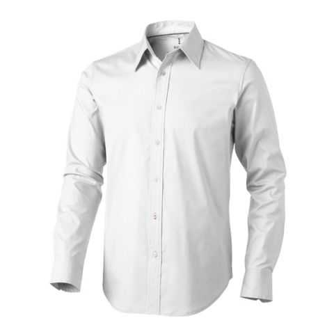 Hamilton Long Sleeve Shirt White | Without Branding