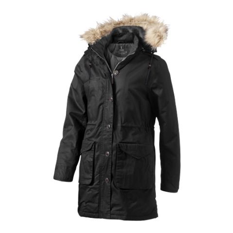 Montreal Ladies Parka  Black | Without Branding