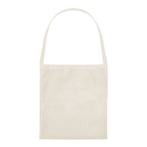 Cotton Bag 38x42 Long Handle Beige | No Branding | No Branding